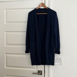 Banana Republic long sequined cardigan